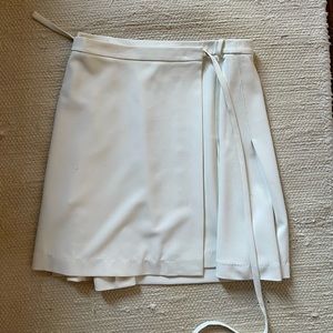 Alexander wang white tennis skirt size 4